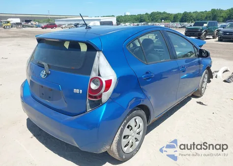 2012 Toyota Prius C Two из США, поврежденный, VIN JTDKDTB34C1025407